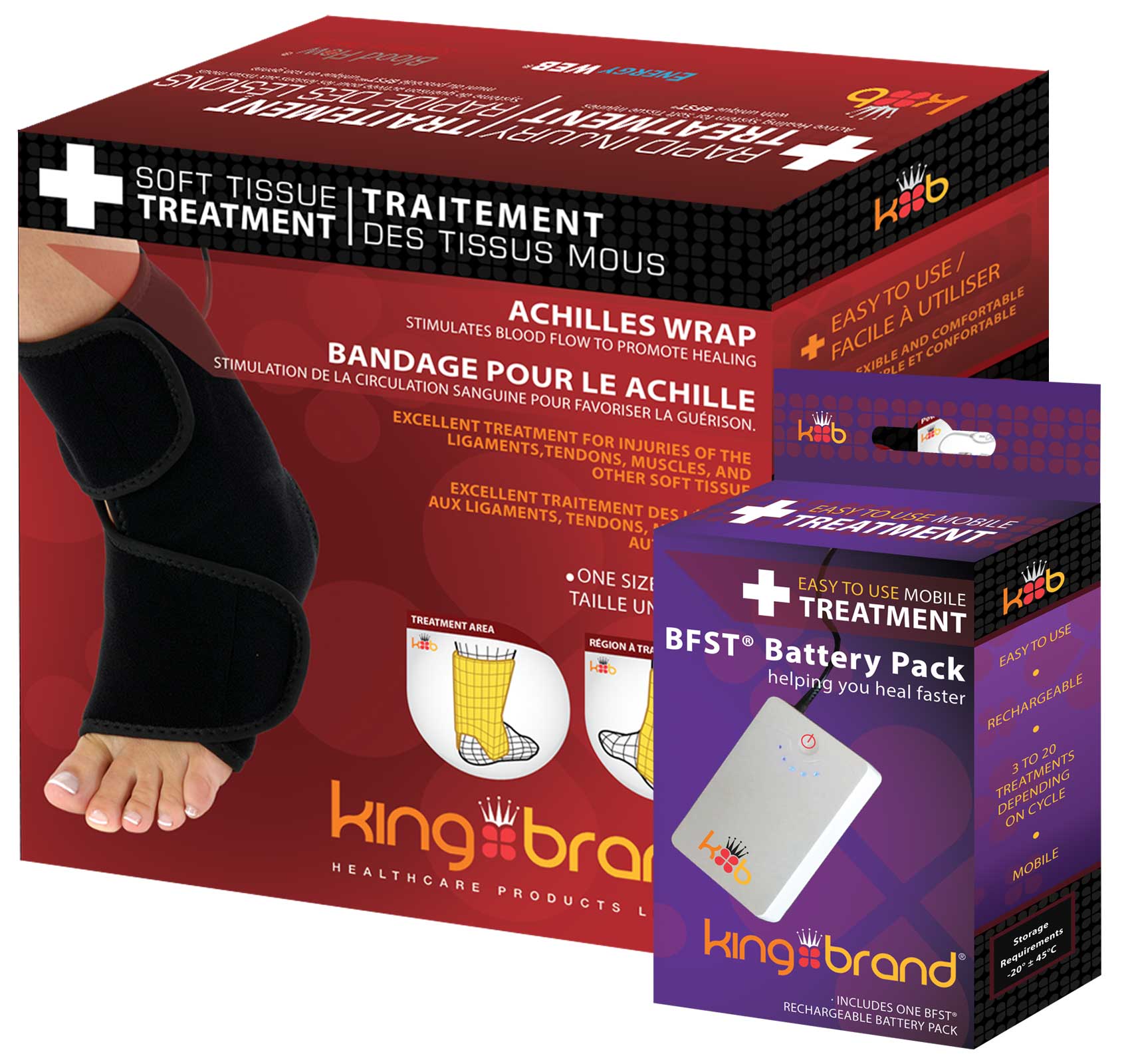 Coldcure foot store wrap