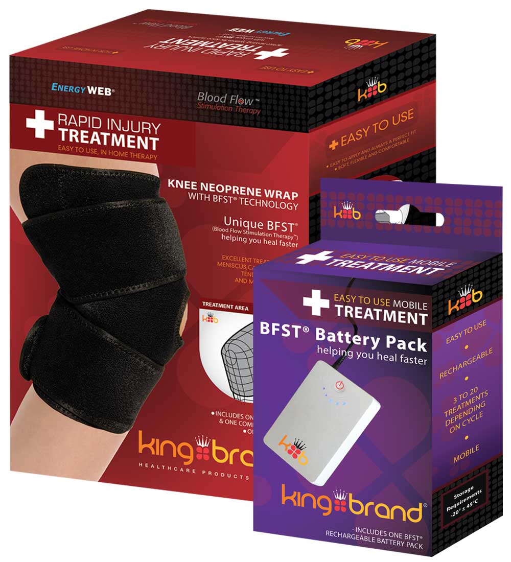 BFST Knee Wrap + Battery Pack